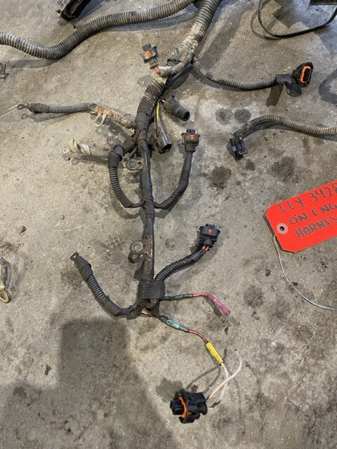 04 Chevrolet GMC 2500HD 3500HD DURAMAX 6.6 LLY DIESEL ENGINE WIRING LOOM HARNESS
