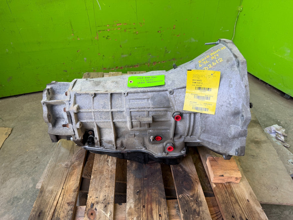 11-18 DODGE RAM 2500 3500 6.7 CUMMINS 68RFE AUTOMATIC TRANSMISSION 4X4 P52119703