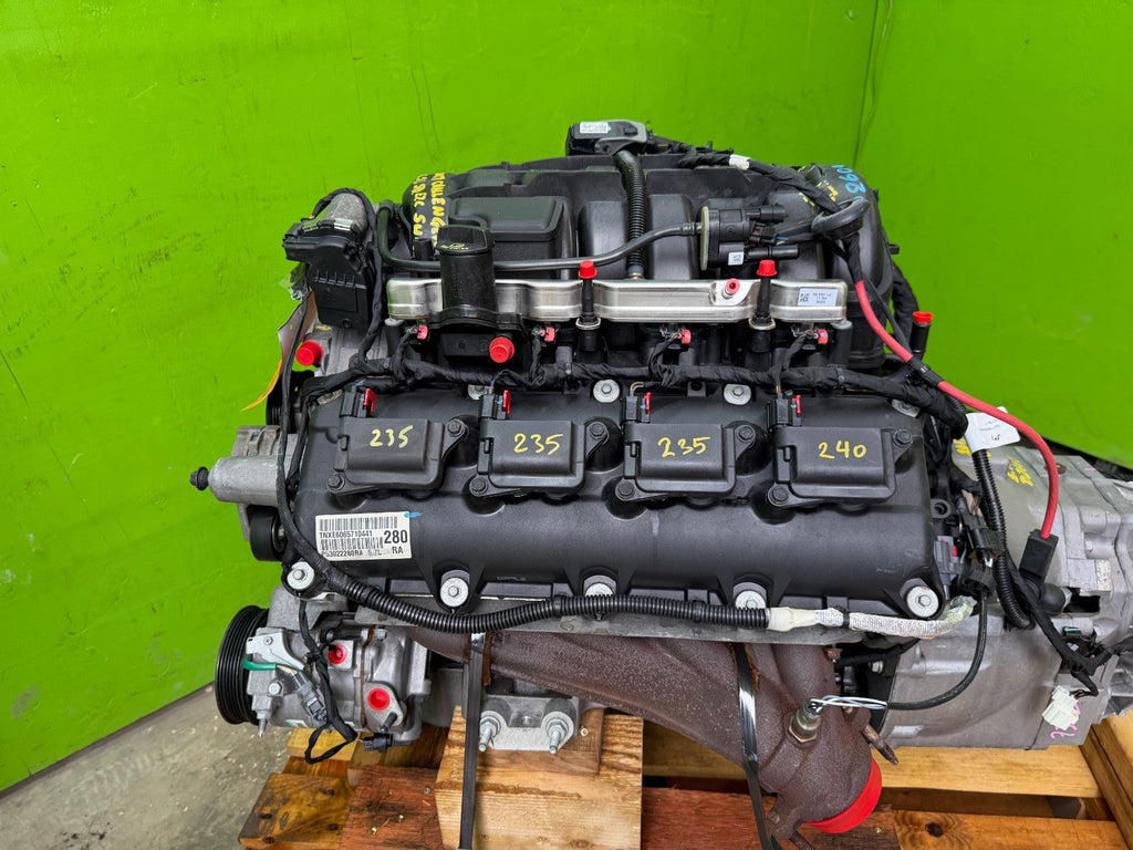 17 DODGE CHALLENGER RT COMPLETE 5.7 HEMI ENGINE W TR6060 MANUAL TRANSMISSION 35K