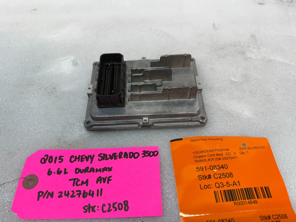15-19 GMC SIERRA ALLISON T87 TRANSMISSION CONTROL MODULE TCM TCU 24276411