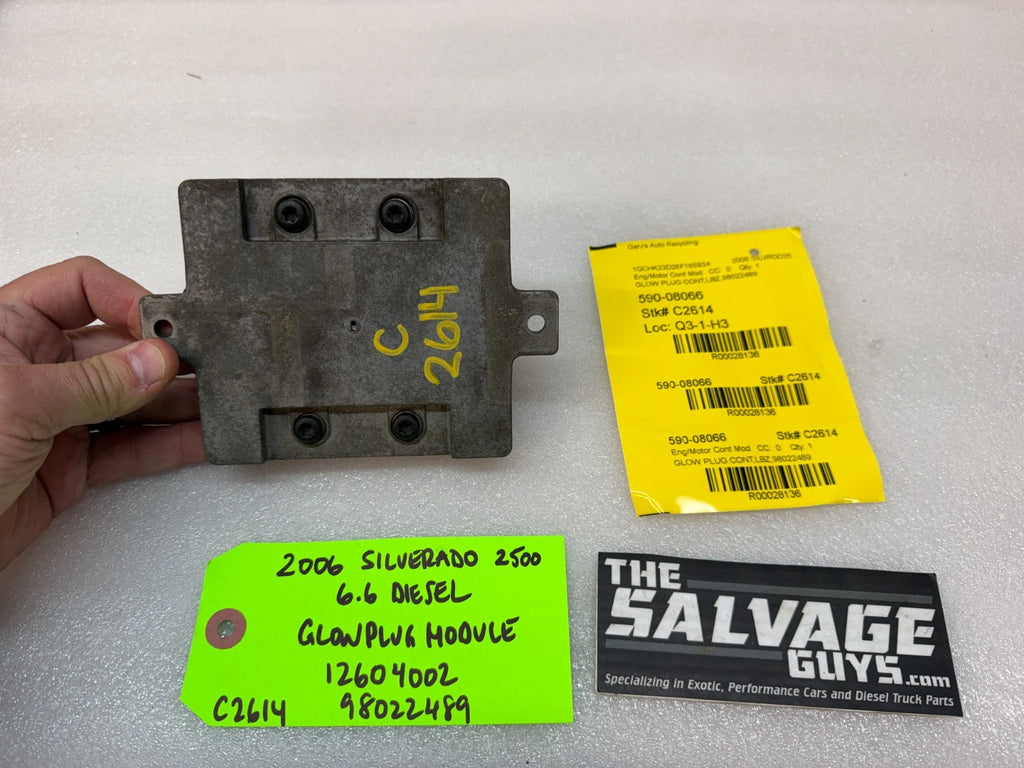 06 07 Chevrolet GMC 2500HD 3500 DURAMAX 6.6 LBZ GPM GLOW PLUG CONTROL MODULE