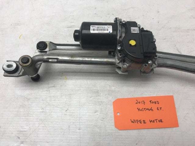 15 16 17 FORD MUSTANG 5.0 GT OEM WINDSHIELD WIPER TRANSMISSION MOTOR ASSEMBLY