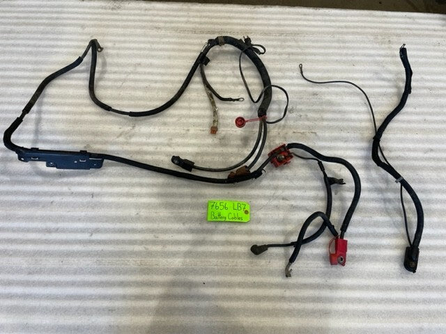 01-04 GMC CHEVROLET SILVERADO 2500HD 3500HD 6.6 LB7 OEM BATTERY CABLES