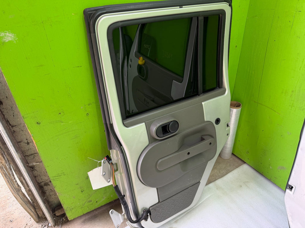 07-18 JEEP WRANGLER JK OEM FULL HARD DOORS SILVER WITH DOOR PANELS MIRRORS KEY
