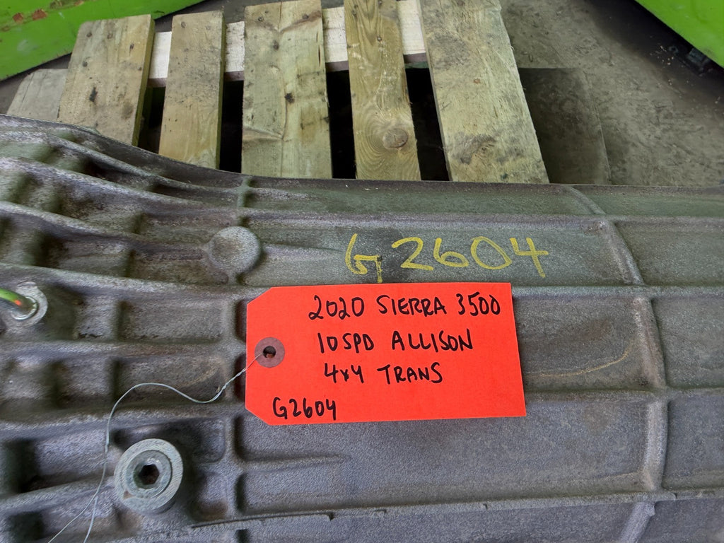 20 21 22 GMC SIERRA 2500HD 3500 DIESEL ALLISON 10 SPEED AUTOMATIC TRANSMISSION