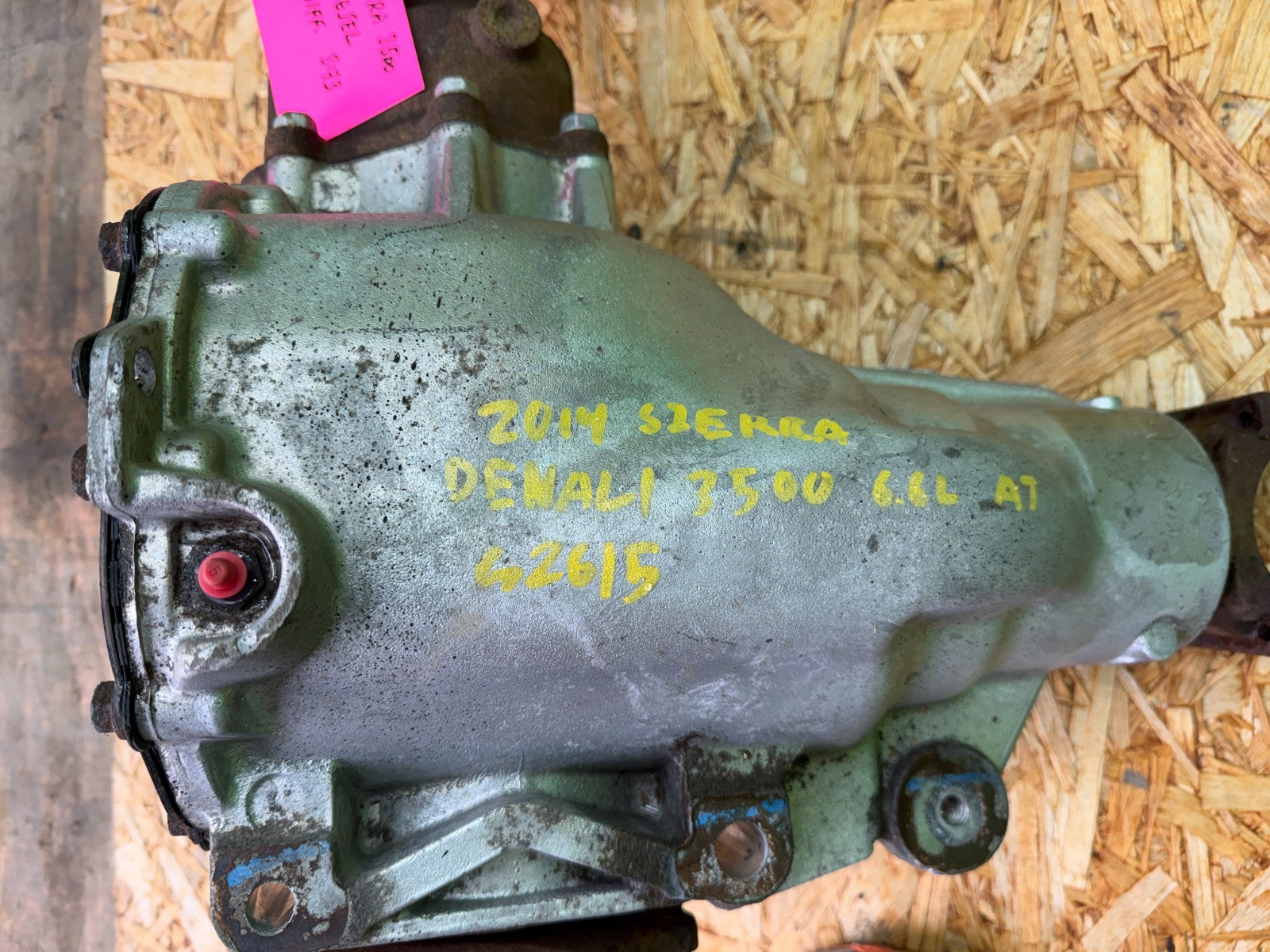 11-16 GMC SIERRA SILVERADO 2500 3500 3.73 GT4 FRONT DIFFERENTIAL AXLE 6.6 DIESEL