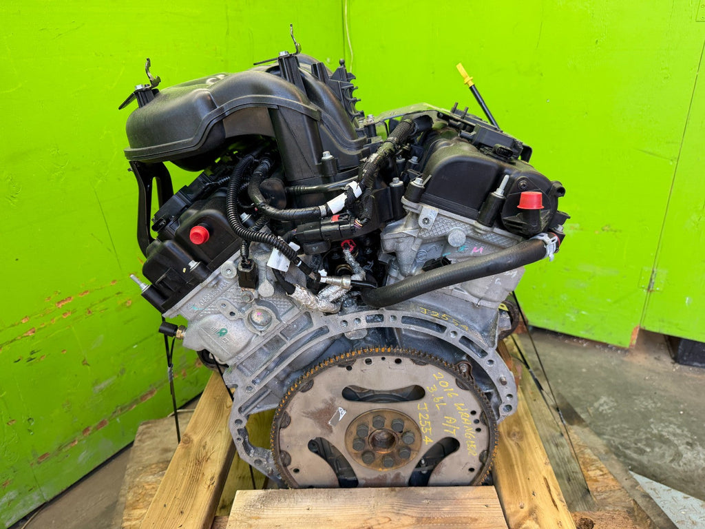 16 JEEP WRANGLER JK 3.6 COMPLETE ENGINE MOTOR ASSEMBLY 14-18