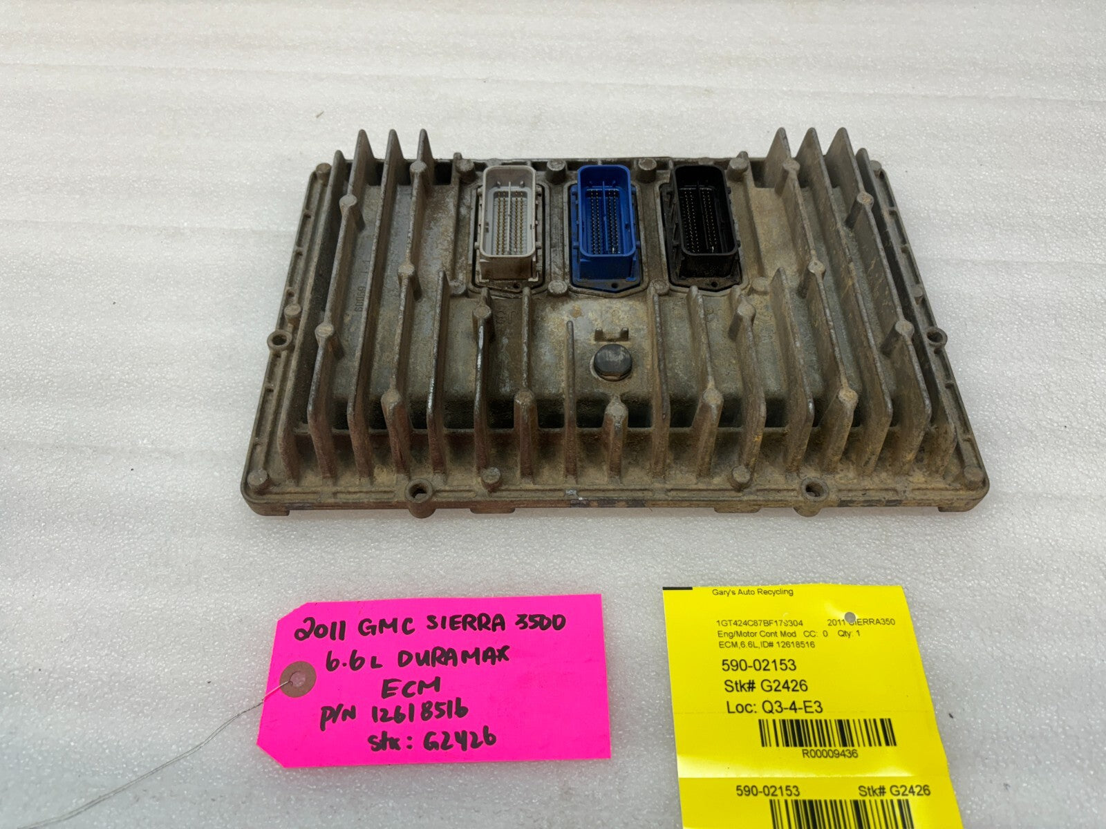 11-14 Chevrolet GMC 2500HD DURAMAX 6.6 LML OEM ENGINE COMPUTER ECU ECM 12618516