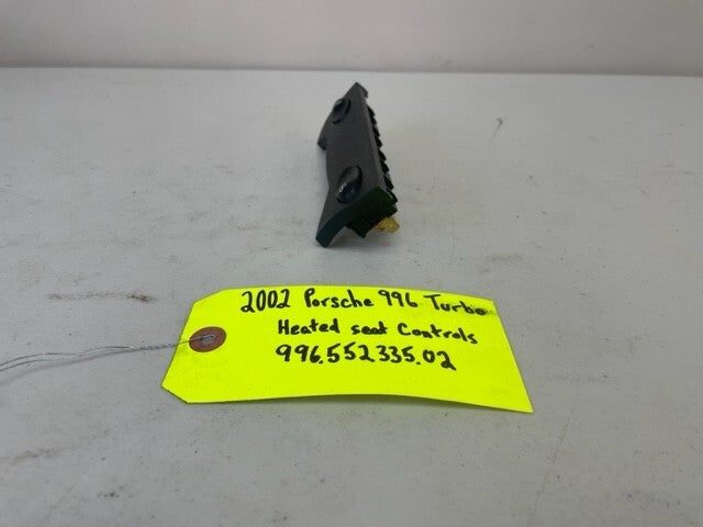 02 PORSCHE 996TT 996 HEATED SEAT CONTROL SWITCH 99655233502 99-05 69K!!