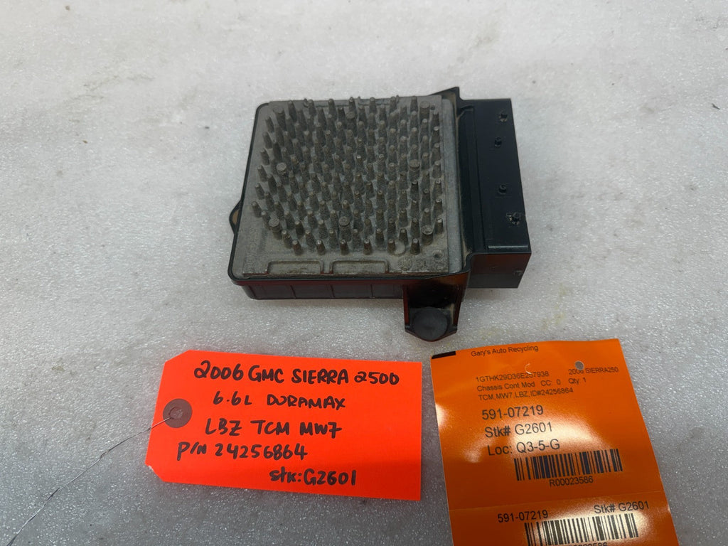 06-09 GMC SIERRA ALLISON T14A TRANSMISSION CONTROL MODULE TCM TCU 24256864 2020