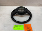 2015 FORD MUSTANG GT BLACK LEATHER STEERING WHEEL W CONTROLS 6sp MANUAL 15 16 17