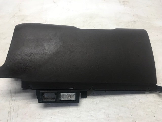 06 Porsche 997 BROWN COCOA DRIVERS SIDE LEFT KNEE BOLSTER UNDER COLUMN 05-13
