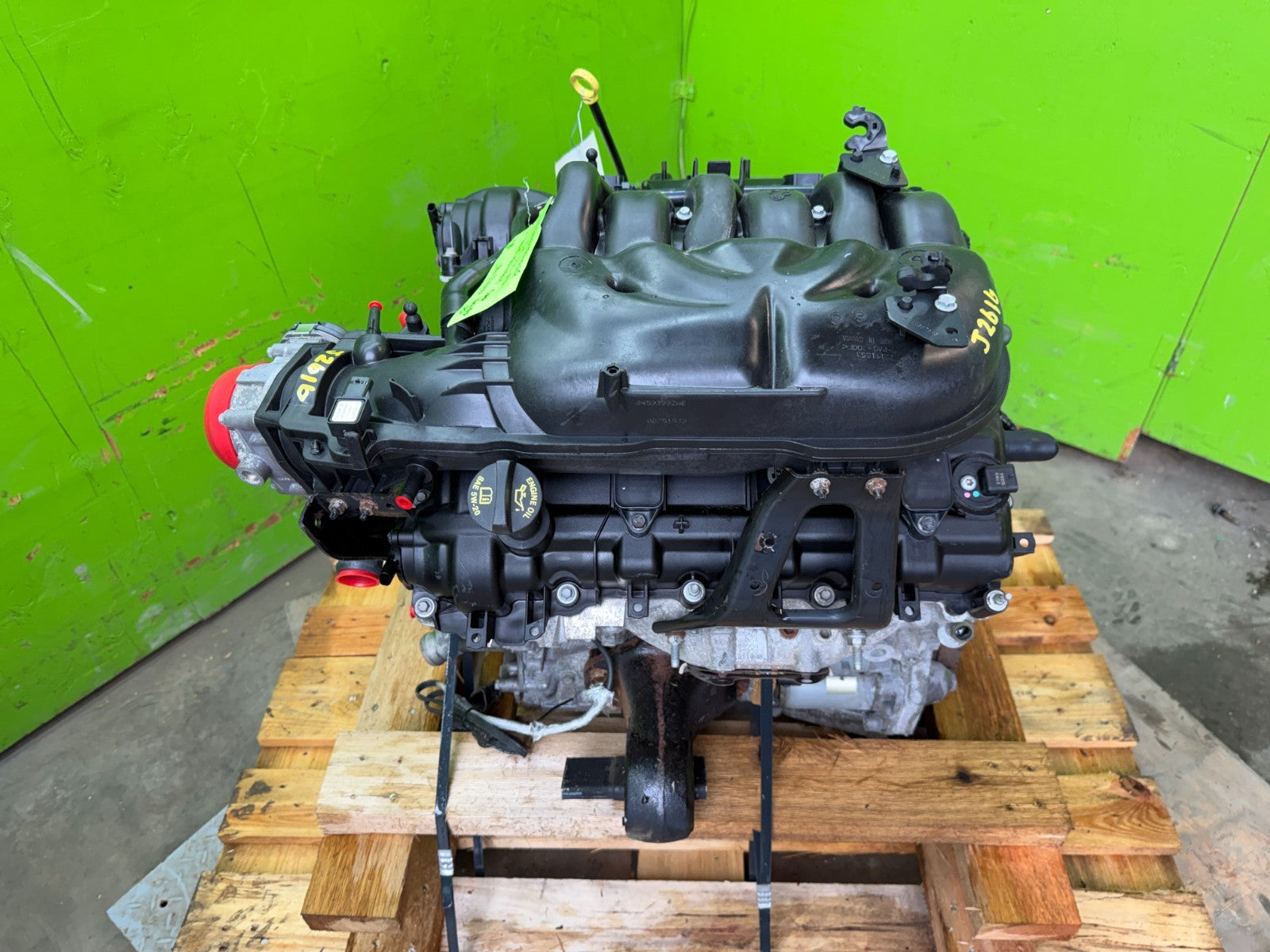 15 JEEP WRANGLER JK 3.6 COMPLETE ENGINE MOTOR ASSEMBLY 14-18
