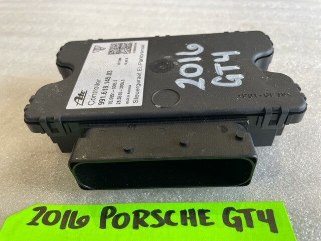 16 PORSCHE CAYMAN GT4 718 981 EMERGENCY BRAKE CONTROL MODULE 99161814503 18K