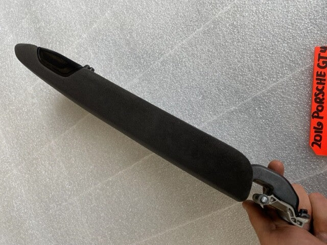 16 PORSCHE CAYMAN GT4 3.8 718 981 BLACK ALCANTARA CENTER CONSOLE ARMREST