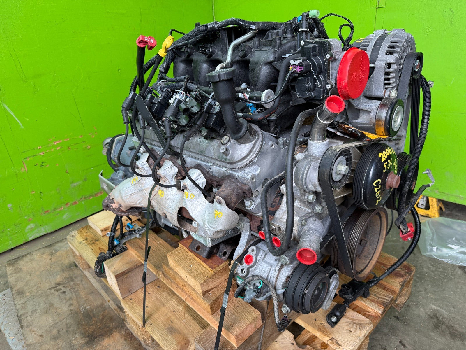 06 GMC SIERRA 5.3 LM7 W/ AUTOMATIC 4L80E TRANSMISSION COMPLETE SWAP LS1 LQ4 LQ9