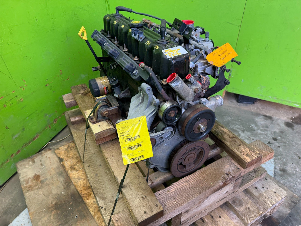 02 JEEP WRANGLER TJ 4.0 COMPLETE ENGINE MOTOR ASSEMBLY 97-02