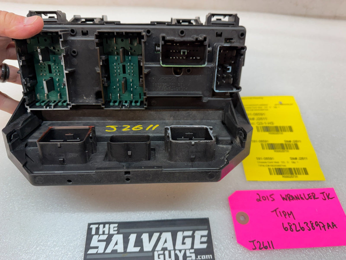 15 JEEP WRANGLER JK TIPM INTEGRATED MODULE FUSE BOX 68263897AA