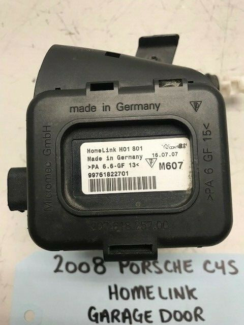 05-13 Porsche 997 C4S CARRERA S OEM HOMELINK GARAGE DOOR CONTROL UNIT MODULE