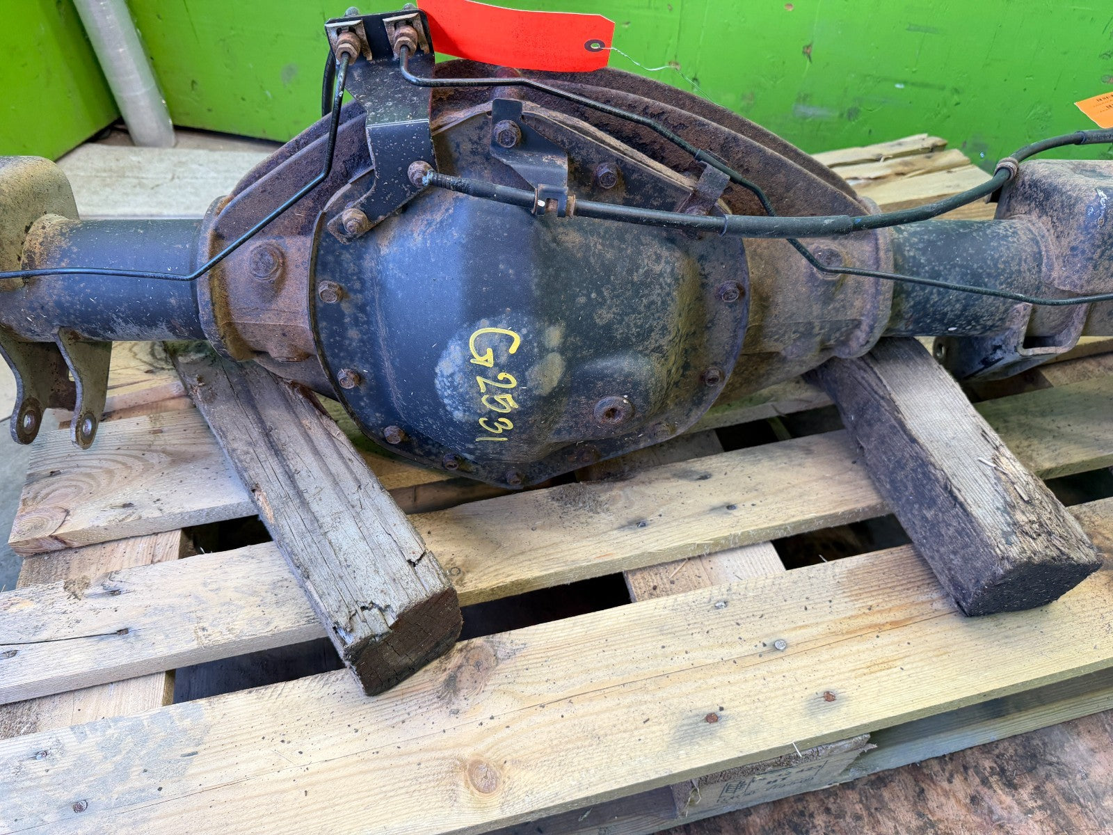 11-19 GMC SIERRA SILVERADO 2500HD 3500 3.73 REAR DIFFERENTIAL AXLE SRW GT4 G80