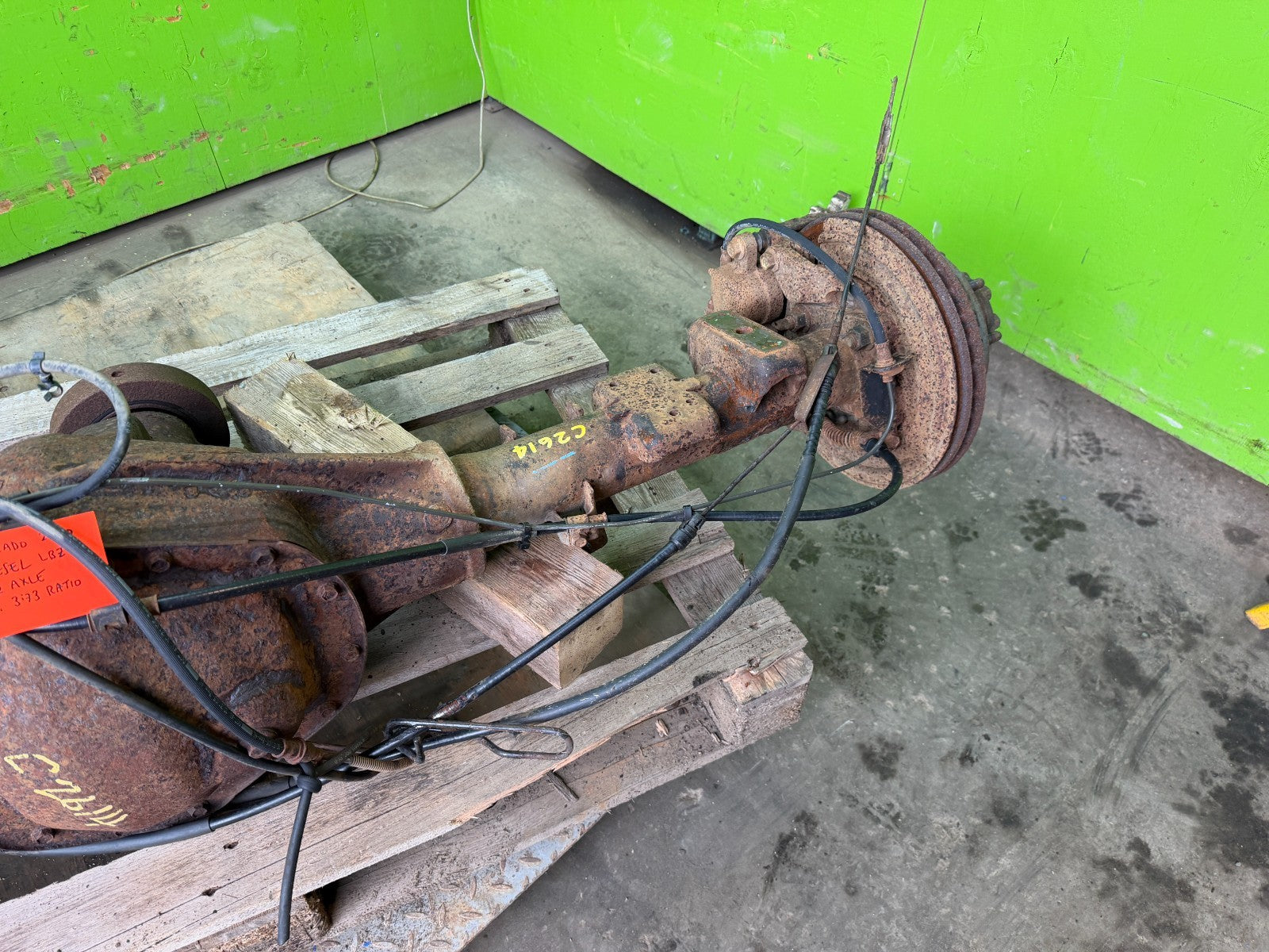 01-07 GMC SIERRA SILVERADO 2500HD 3500HD SRW REAR DIFFERENTIAL AXLE GT4 G80