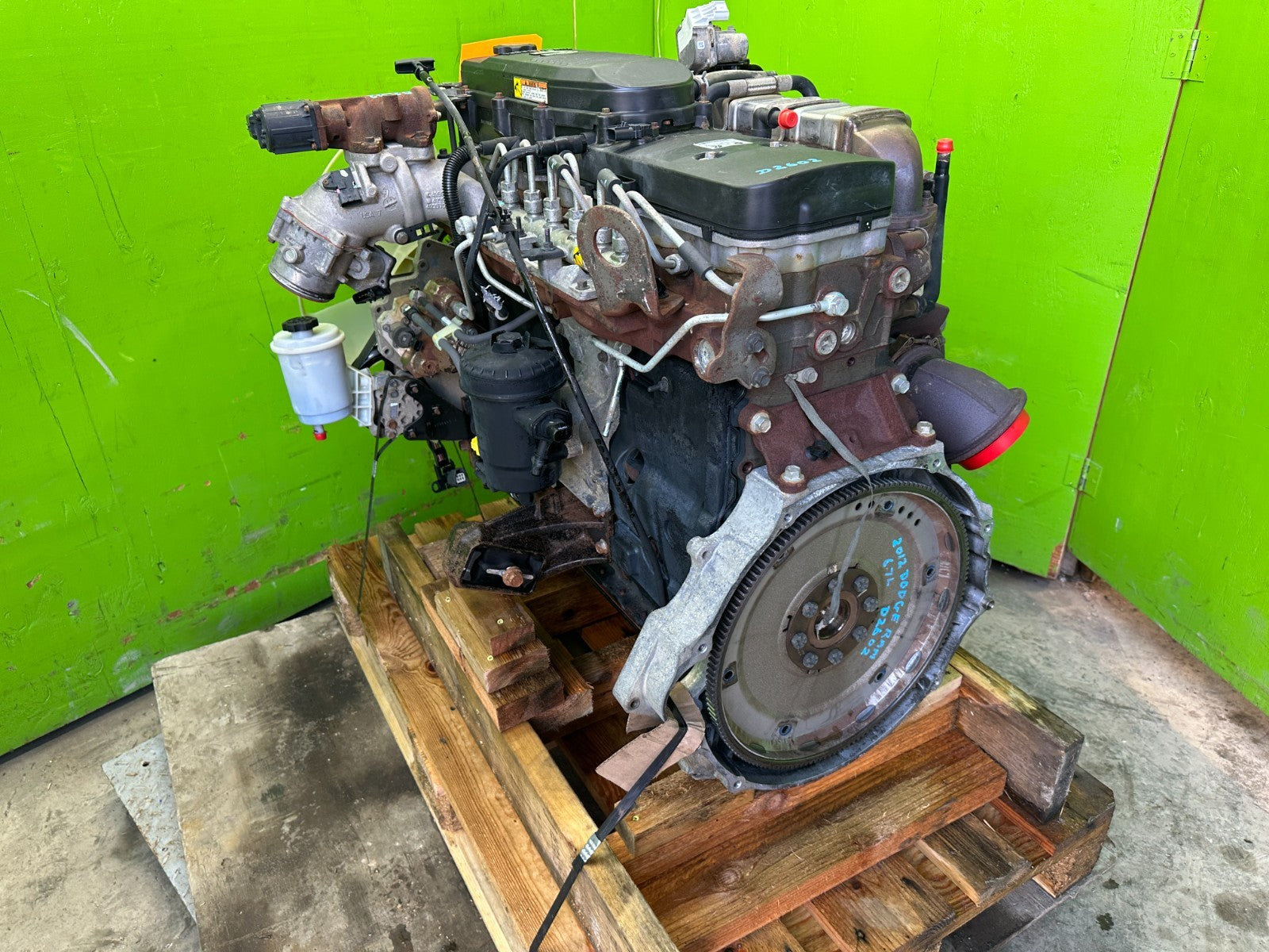 2012 DODGE RAM 2500 3500 6.7 CUMMINS TURBO DIESEL ENGINE MOTOR 10 11 12