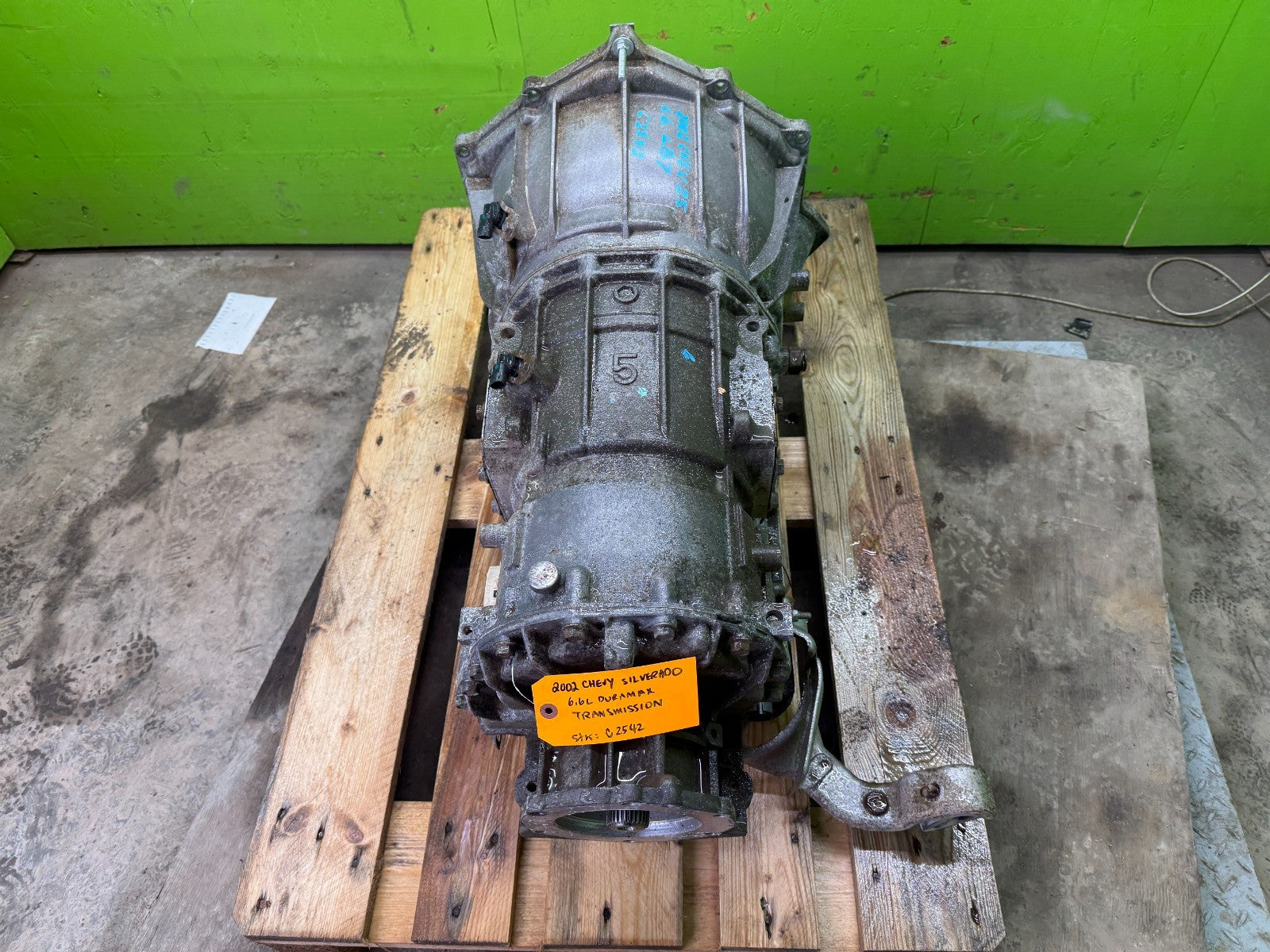 02 CHEVROLET GMC SIERRA SILVERADO 3500HD ALLISON 5SP AUTO TRANSMISSION LB7 4wd