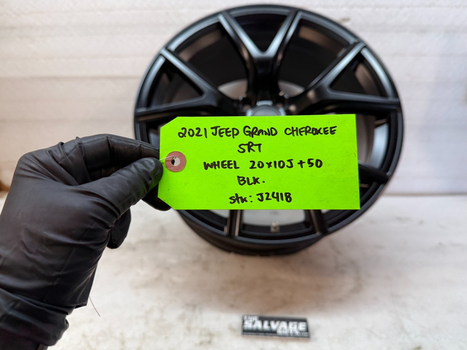 20 21 JEEP GRAND CHEROKEE SRT8 SRT-8 TRACKHAWK OEM 20x10 +50 6VC21TRMAA