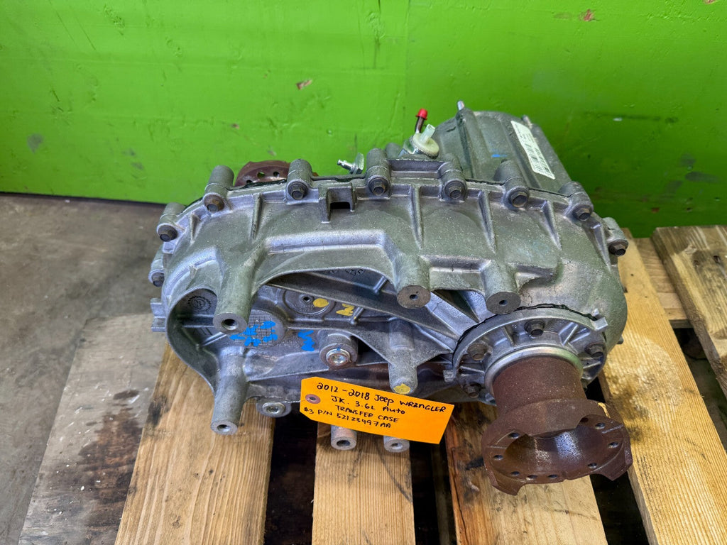 12-18 JEEP WRANGLER JK 3.6 L AUTO TRANSFER CASE TRANSFERCASE 52123497AA