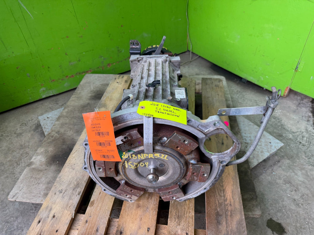 18 ISUZU NRR NPR NQR 5.2 AISIN AUTOMATIC TRANSMISSION 4HK1-TC 68k