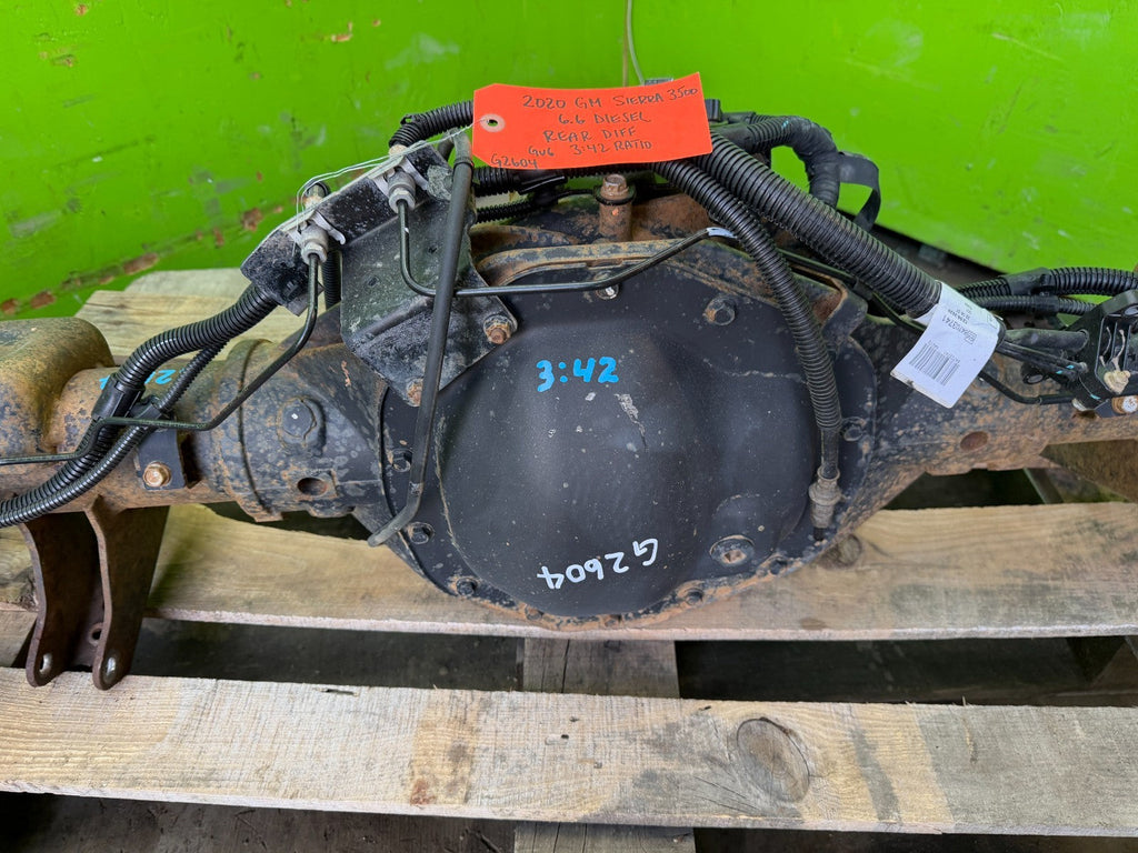 19-24 CHEVROLET GMC SIERRA SILVERADO 2500 3500 GU6 REAR DIFFERENTIAL DIFF 3.42