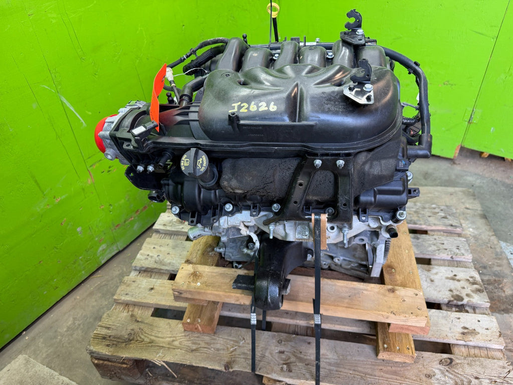 15 JEEP WRANGLER JK 3.6 COMPLETE ENGINE MOTOR ASSEMBLY 110k 14-18