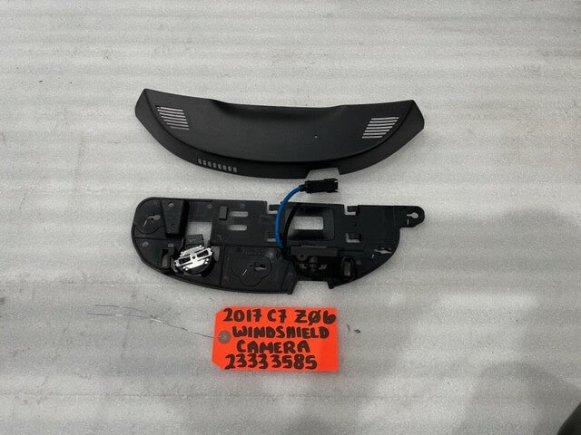 15-19 CHEVROLET CORVETTE C7 Z06 Z07 OEM FRONT WINDSHIELD CAMERA 23333585