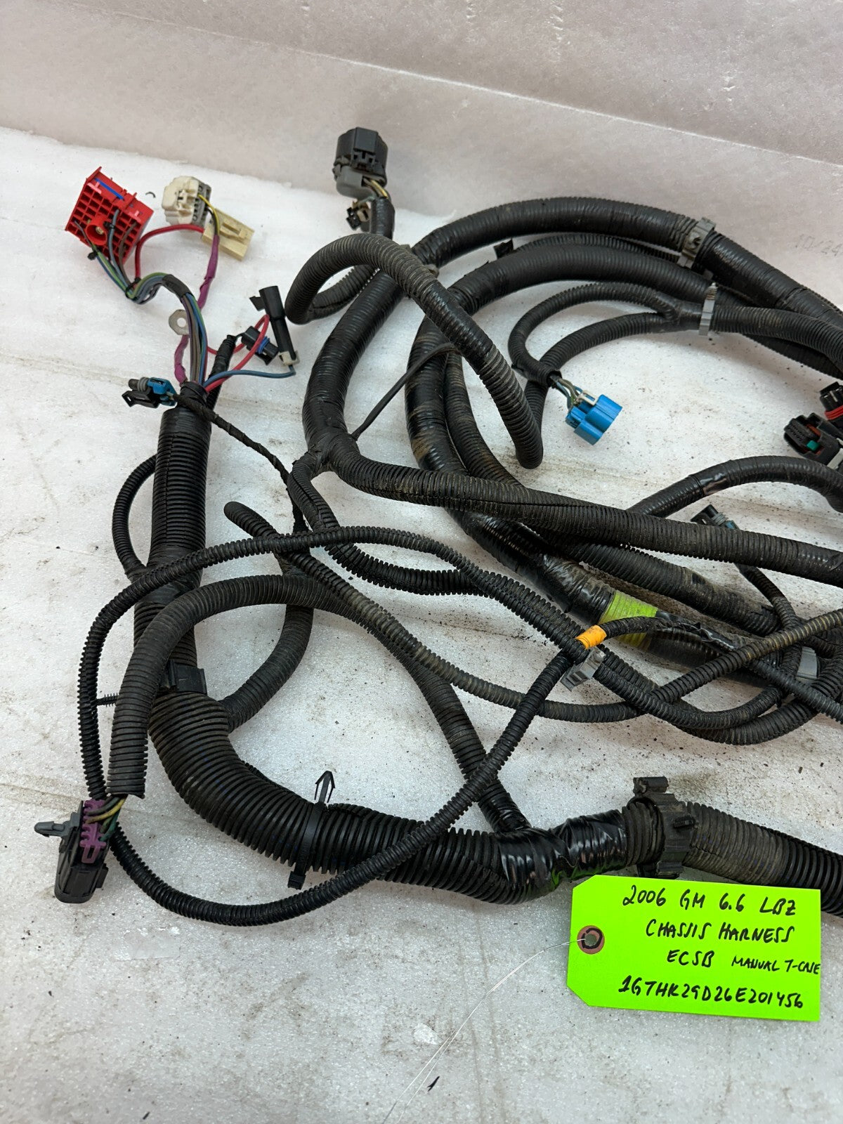 06 07 Chevrolet GMC 2500HD 3500 4wd EXT CAB SHORT BOX CHASSIS WIRING HARNESS