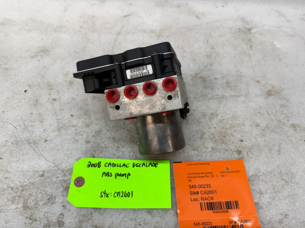 08 CADILLAC ESCALADE YUKON TAHOE ABS ANTI LOCK BRAKE PUMP  MODULE