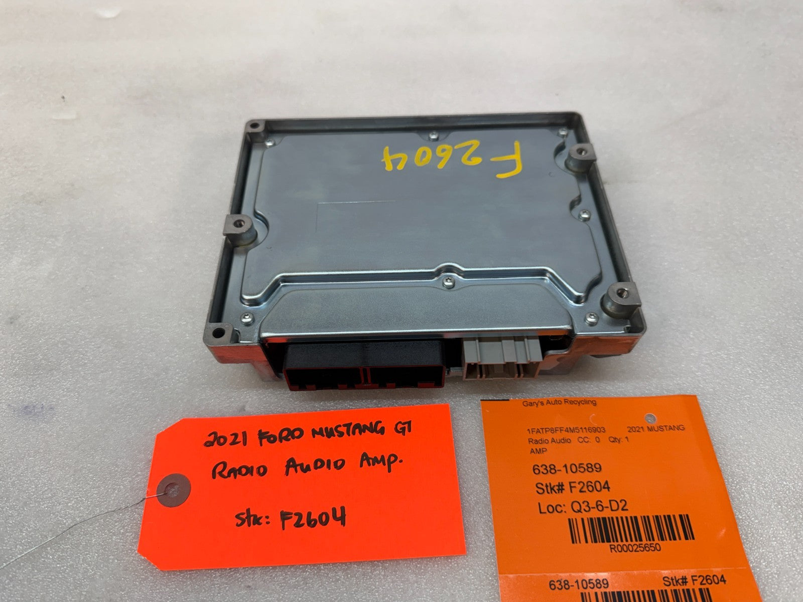 21 FORD MUSTANG 5.0 S550 OEM STEREO RADIO AMPLIFIER AMP B&O 18-23