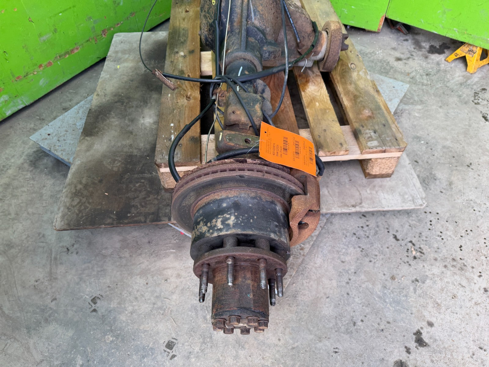 01-07 GMC SIERRA SILVERADO 3500HD DRW REAR DIFFERENTIAL AXLE GT4 G80 3.73