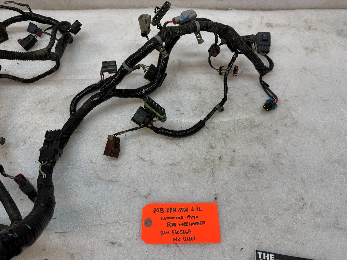 13 RAM 2500 3500 6.7 OEM ENGINE BAY WIRING HARNESS LOOM 5305664 13-18