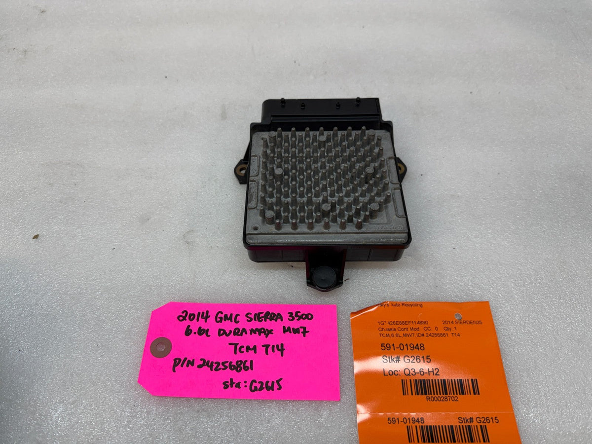 09-15 GMC SIERRA ALLISON T14 TRANSMISSION CONTROL MODULE TCM TCU 24256861