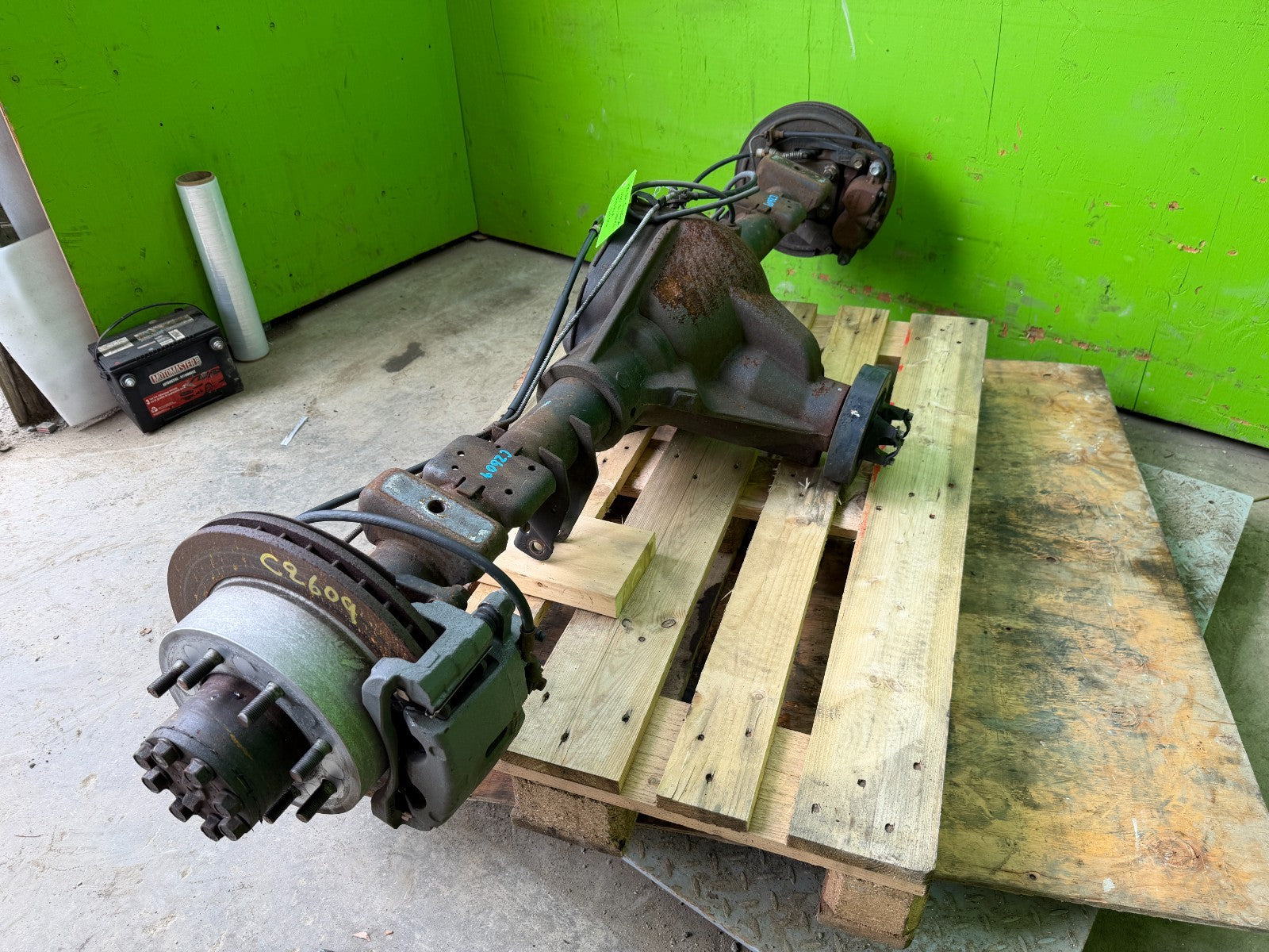 01-07 GMC SIERRA SILVERADO 2500HD 3500HD SRW REAR DIFFERENTIAL AXLE GT4 G80 GAS
