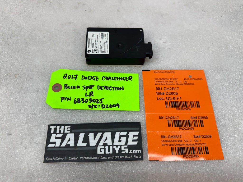 15-18 DODGE CHALLENGER SRT OEM LEFT RIGHT REAR BLIND SPOT SENSOR MODULE 68303025