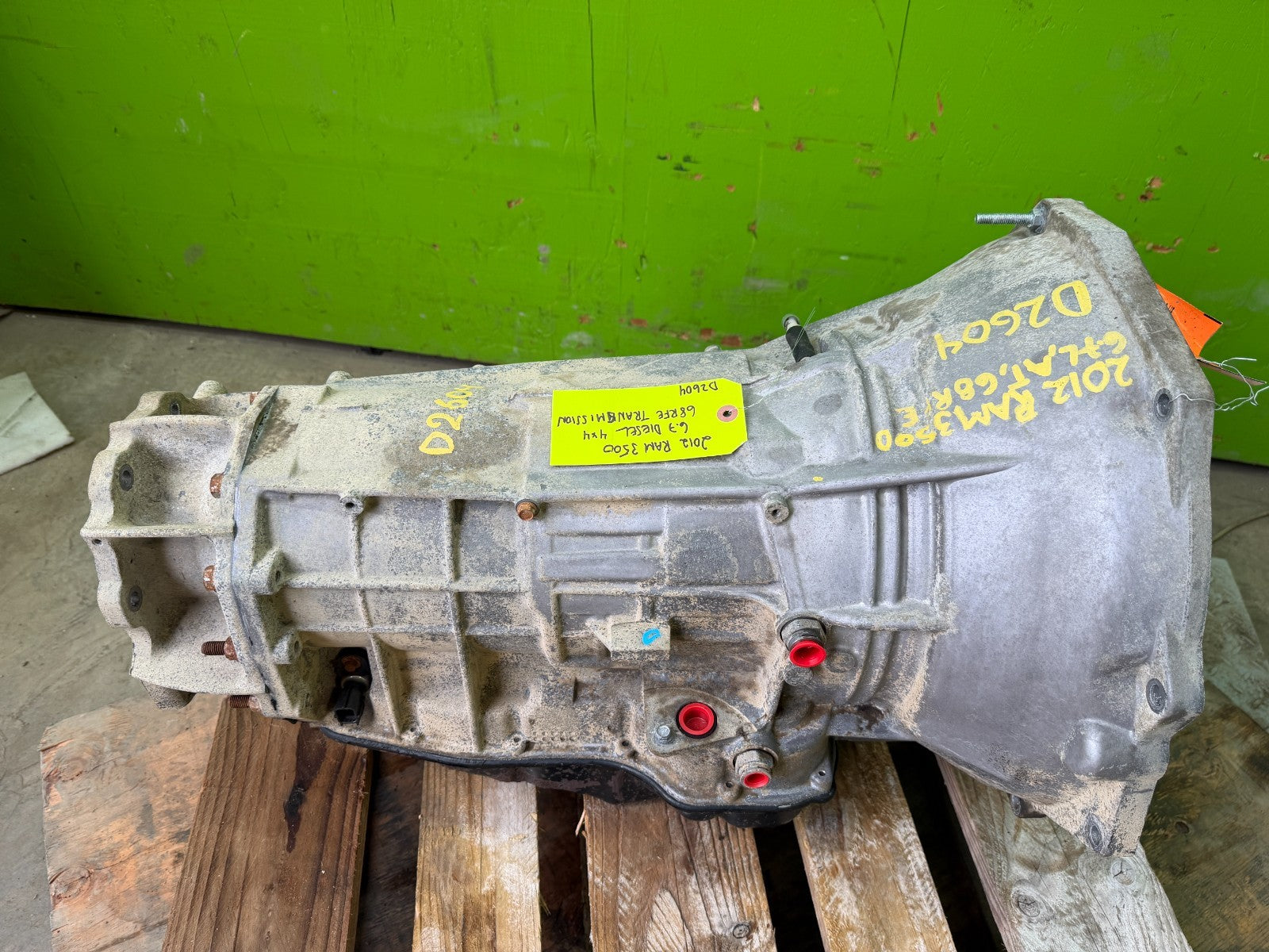 11-18 DODGE RAM 2500 3500 6.7 CUMMINS 68RFE AUTOMATIC TRANSMISSION 4X4