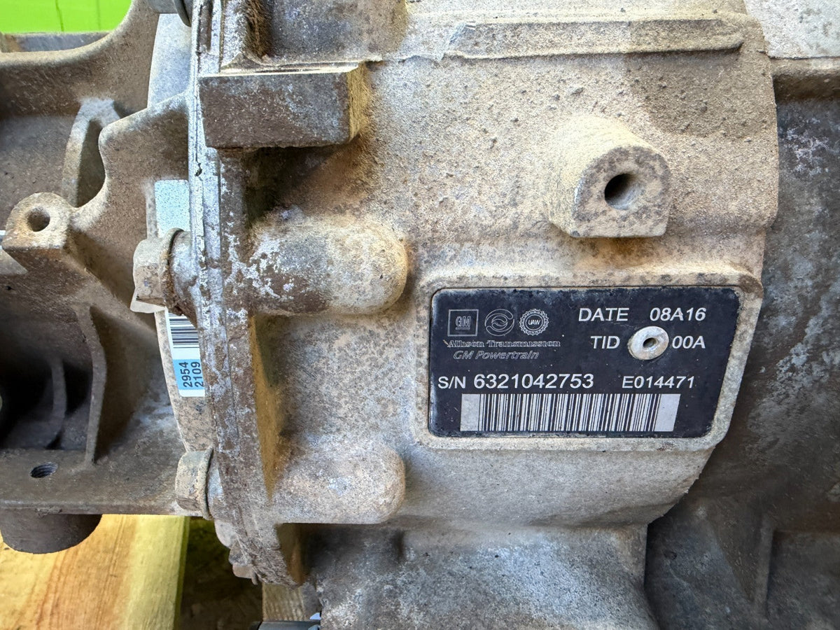 08-10 Chevrolet GMC 3500HD DURAMAX 6.6 ALLISON 1000 AUTOMATIC TRANSMISSION LMM