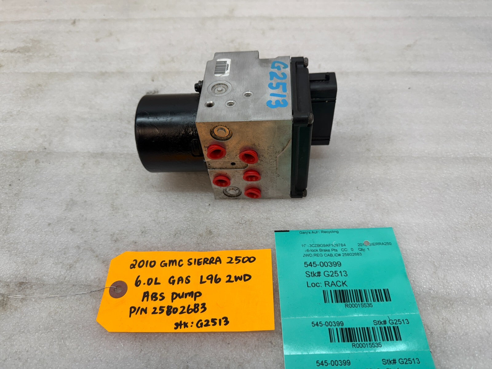 07-10 Chevrolet GMC 2500HD 3500 SIERRA ABS ANTI LOCK BRAKE PUMP 25802683