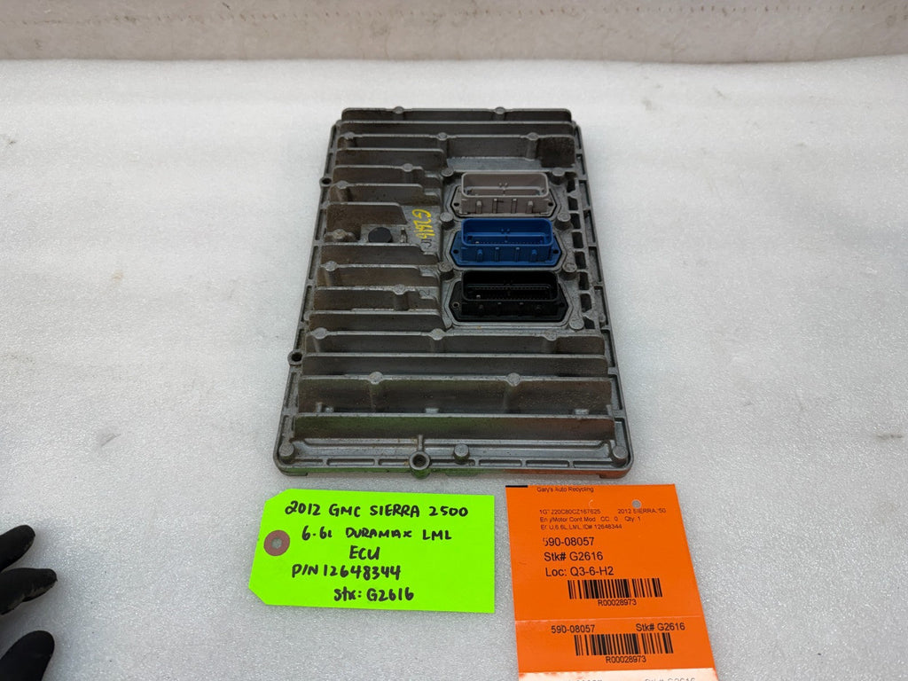 11-14 Chevrolet GMC 2500HD DURAMAX 6.6 LML OEM ENGINE COMPUTER ECU ECM 12649719