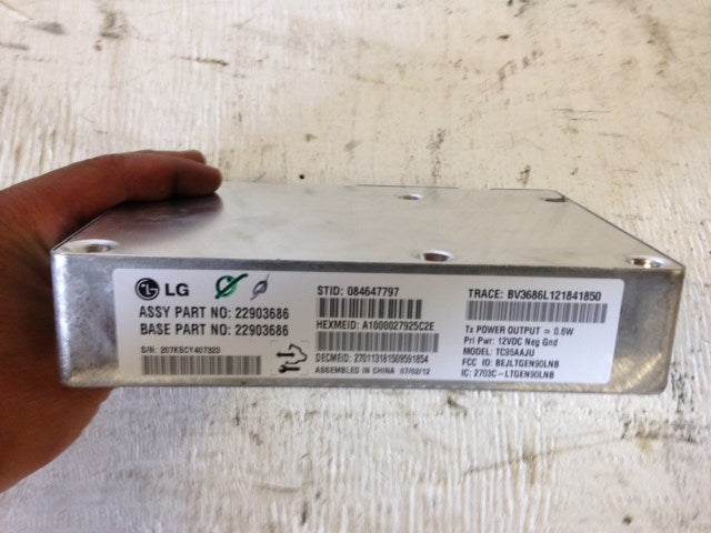 2013 Camaro ZL1 LG ONSTAR MODULE COMPUTER W/O BLUTOOTH 22903686