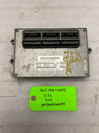 02 JEEP LIBERTY 3.7 AUTOMATIC ENGINE COMPUTER ECM ECU 56041606AH