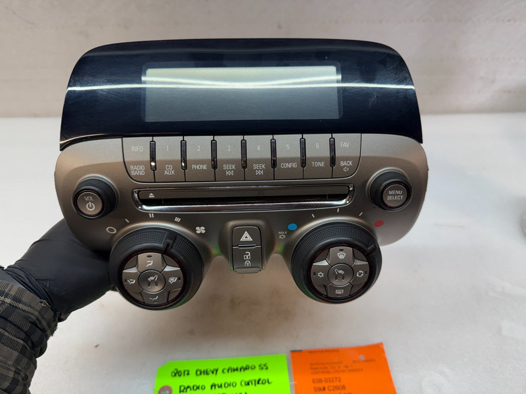 2012 CHEVROLET CAMARO SS RS ZL1 OEM RADIO STEREO HEADUNIT 20990312