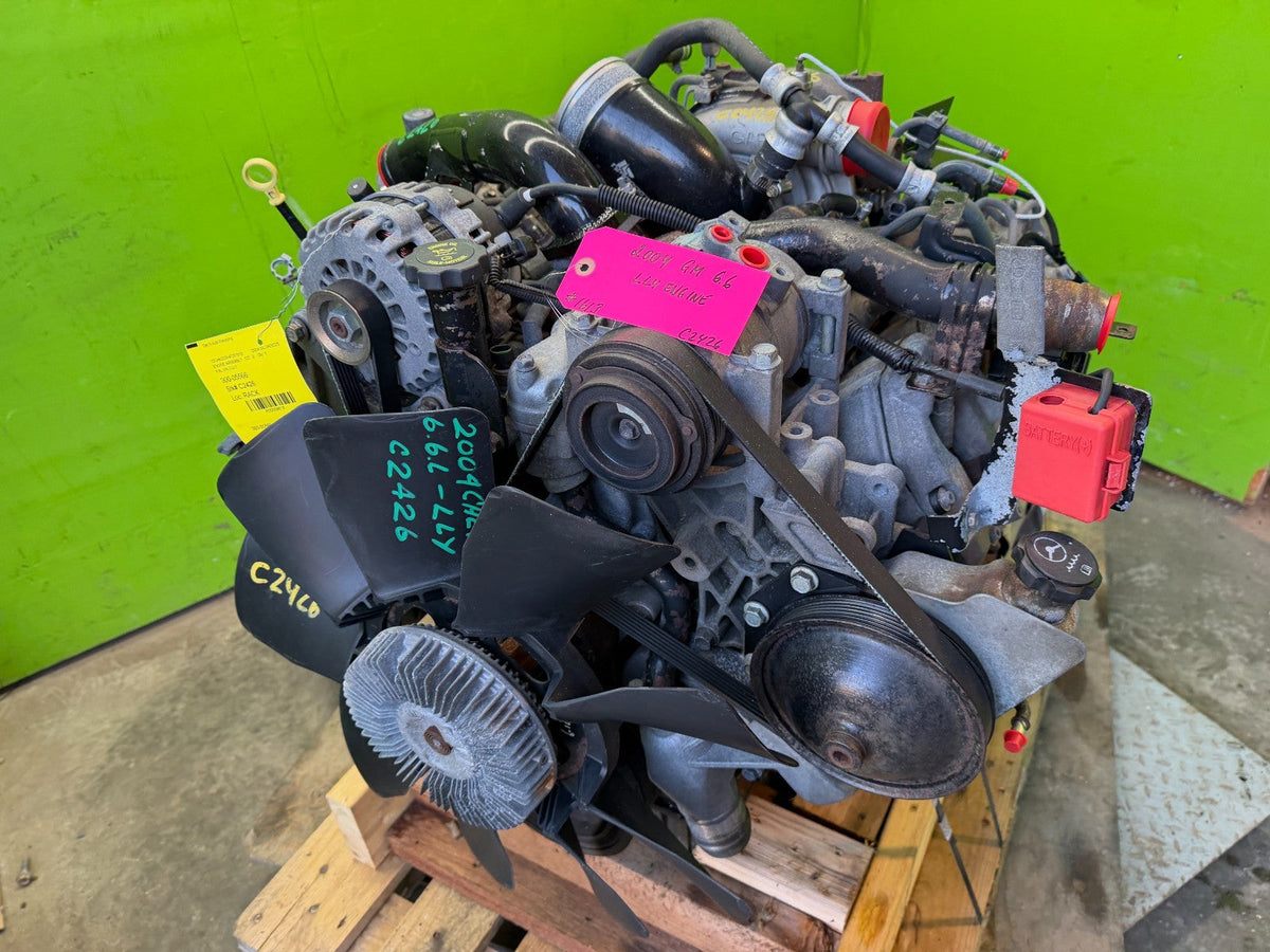 04 05 CHEVROLET GMC 2500 3500 6.6 LLY DURAMAX DIESEL ENGINE MOTOR NO CORE!!