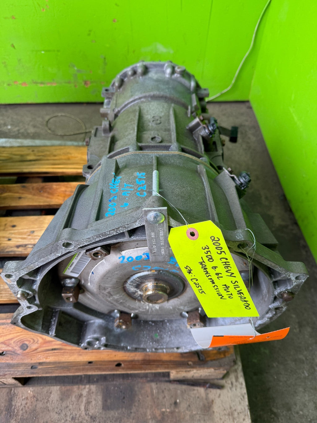 05 CHEVROLET GMC SIERRA SILVERADO 2500HD 4wd ALLISON 5SP AUTO TRANSMISSION LLY